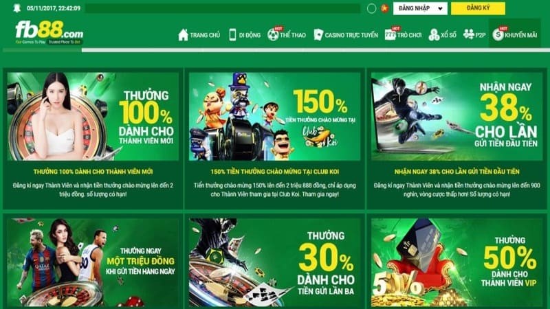 Khuyến mãi FB88: Những ưu đãi giá trị nhất cho bạn 4 Khi bet thủ thực hiện gửi tiền lần đầu vào tài khoản, sẽ nhận được một khoản